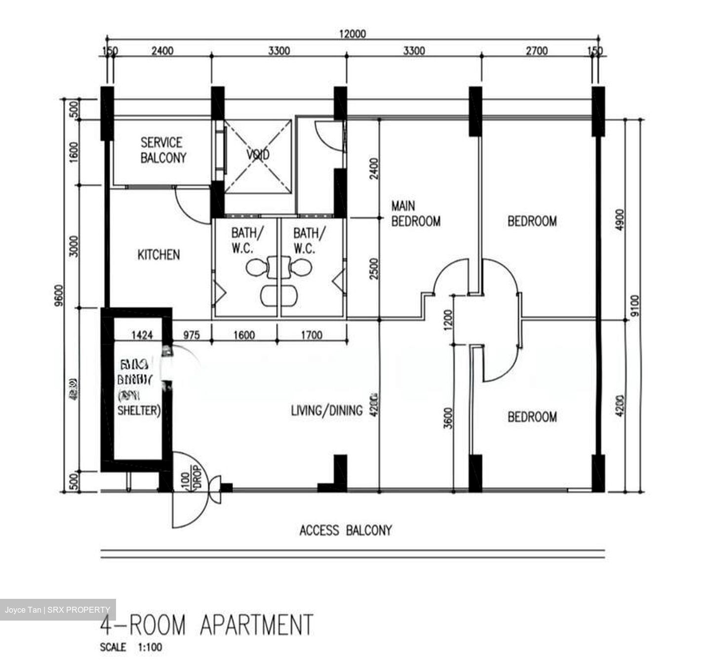Blk 238 Compassvale Plains (Sengkang), HDB 4 Rooms #496037521